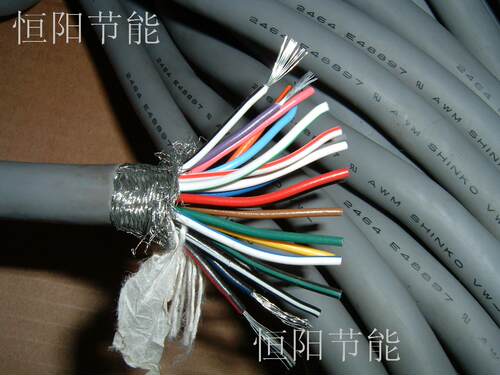 日本进口神钢20芯0.34平方屏蔽线信号线控制线22AWG0.35镀锡软线