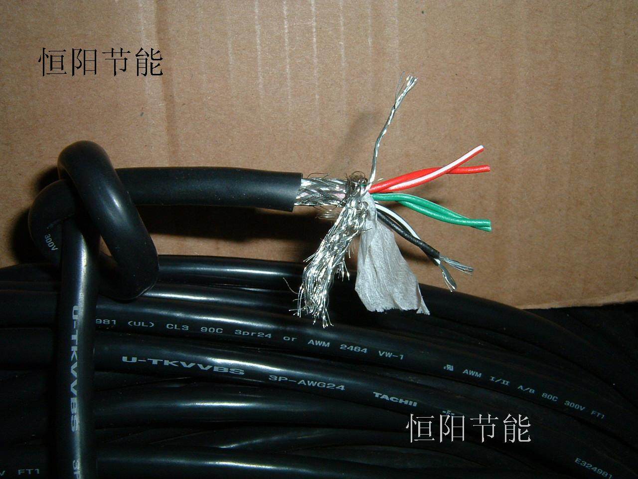 6.6 日本进口立井6芯0.2平方双绞屏蔽线 编码线 机床控制线 特软