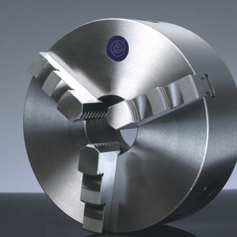 浙江园牌高精度k11-80三爪卡盘100自定心130160机床附件250真品32