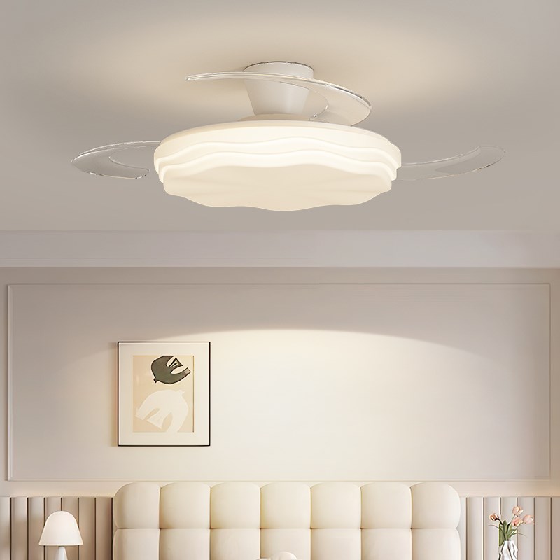 箭牌照明餐厅风扇灯卧室吸顶灯可拆卸客厅灯具现代简约变频吊扇灯