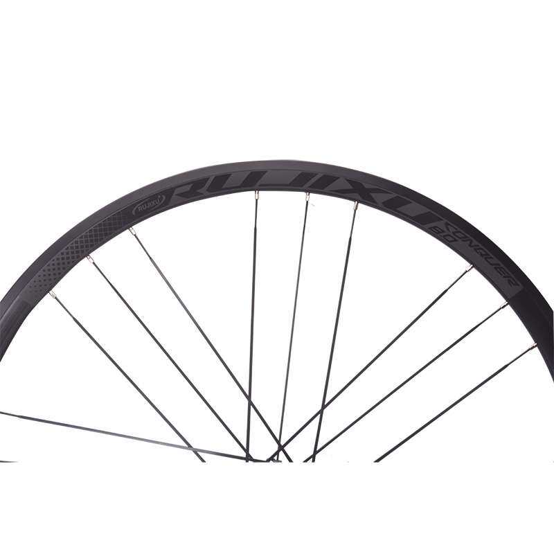 RUJIXU700C 30mm公路碟刹G3编法前二后五轴承自行车轮组