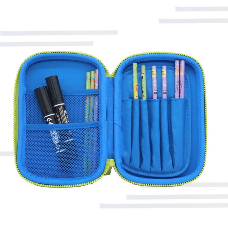 EVA3D压模铅笔盒 抗震防摔文具盒小学生防摔耐脏防水水彩笔盒