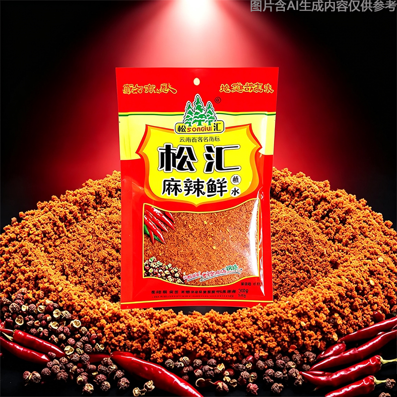 劲辣配料炒菜散装松汇蘸水大袋超值装香辣过瘾麻味香浓云南曲靖