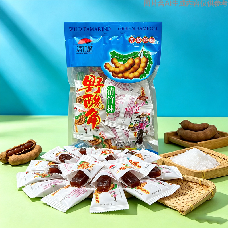 清竹林酸角袋装休闲童年回忆果脯版纳云南特产酸甜食品酸角零食