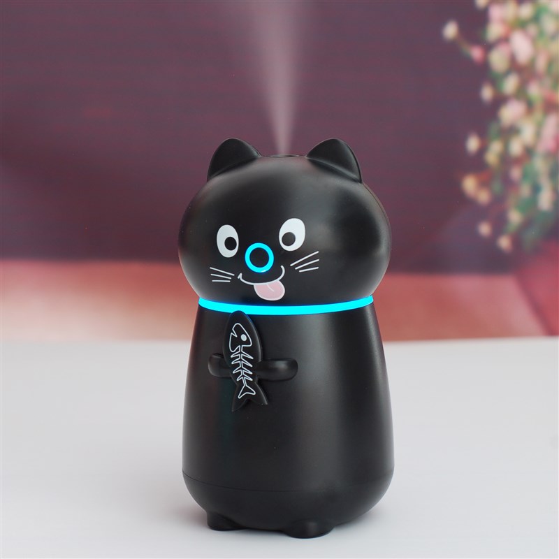 NE 2018萌猫加湿器USB迷你桌面小型U夜灯三合一加湿器