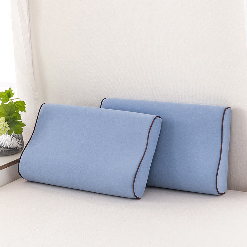 乳胶枕套夏季纯棉橡胶枕枕套大人60x4D0水洗棉儿童记忆枕枕套50x3