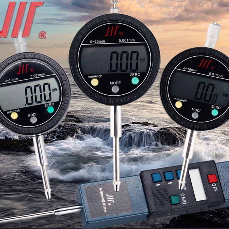 成量川牌数显百分表 百分表指示表 电子显示指示表 0-10 0-25