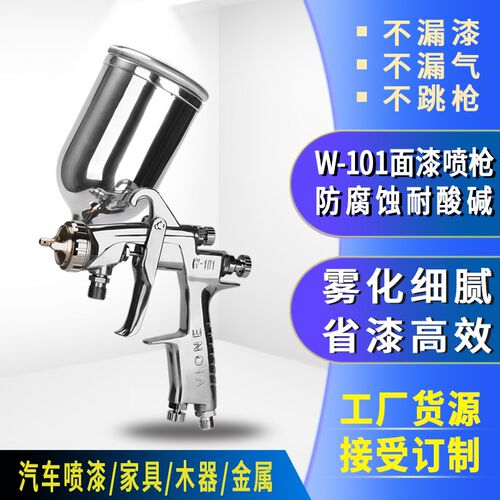 台湾vione细致喷枪W101手喷枪W-101家具 木器 五金产品喷涂高雾化
