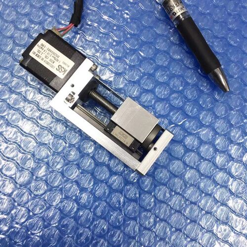 日本KSS进口微型滑台滚珠丝杆0601精密直线导轨28步进电机长100mm