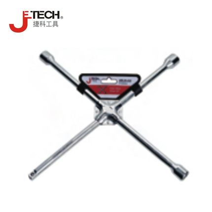 捷科工具十字轮胎扳手4WLW-350/400/450/500套筒扳手