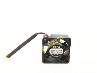 0.06A SF30C 原装 3012 12V 009微型风扇3CM 2线 日本SEPA