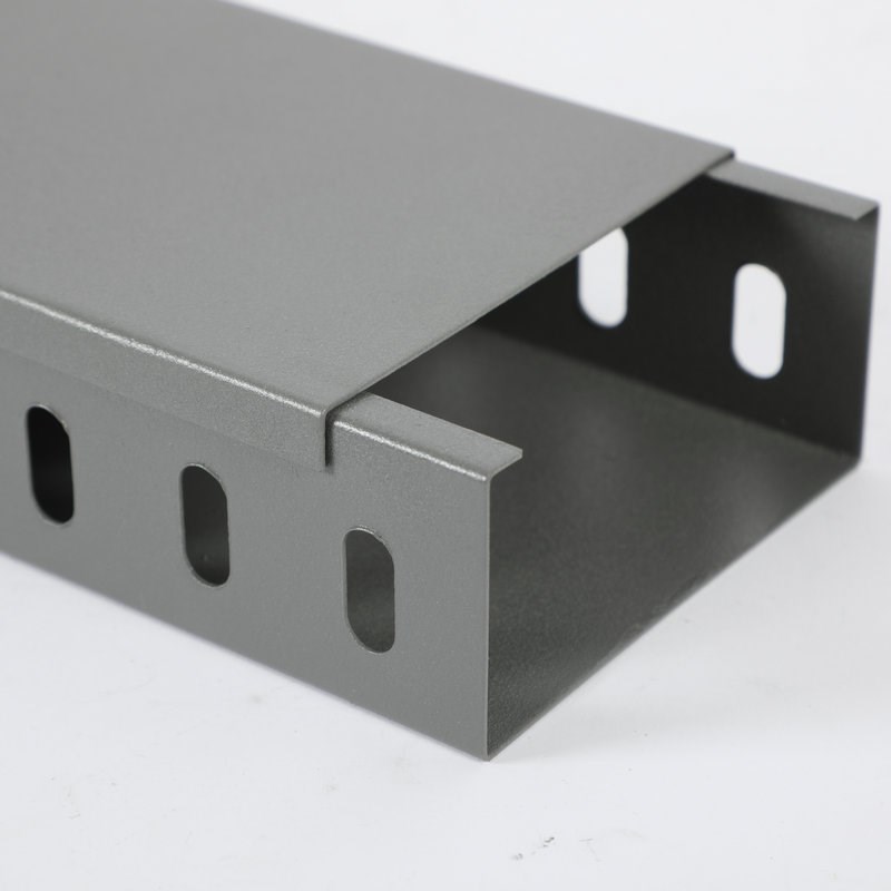 供应 槽式镀锌喷塑线槽桥架 垂直桥架 防火喷塑电缆桥架