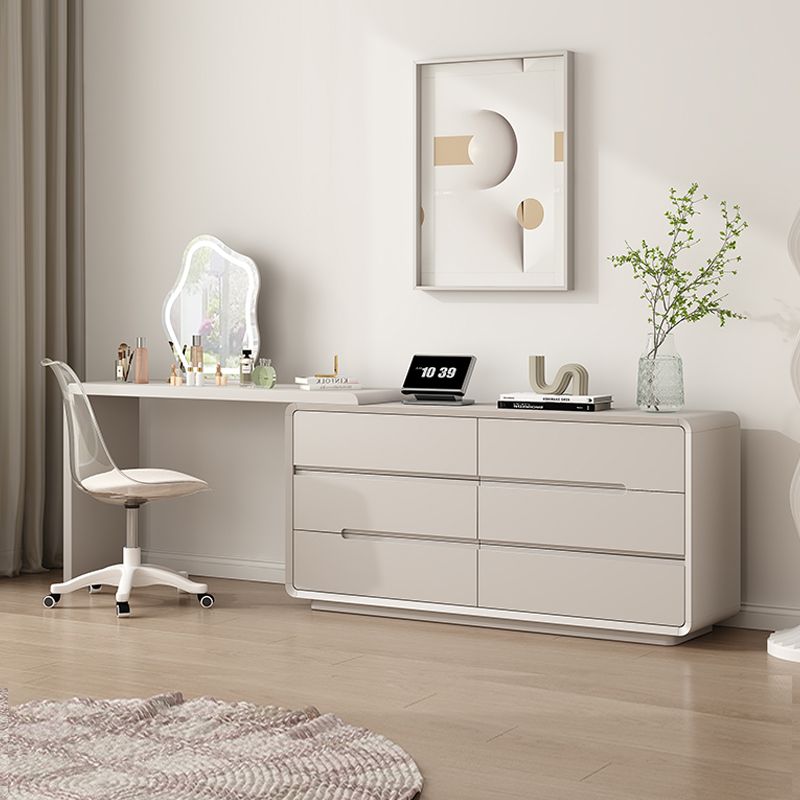 2025新款梳妆台卧室收纳柜一体多功能小户型化妆桌储物柜轻奢置物
