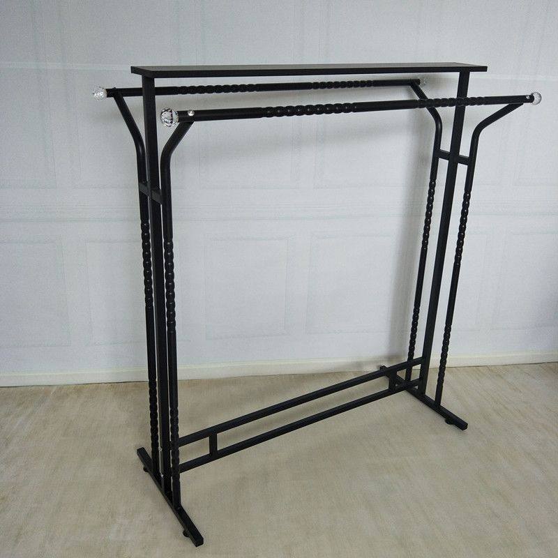 服装店展示架简约现代男女装落地式衣架货架铁艺陈列架挂衣服架子