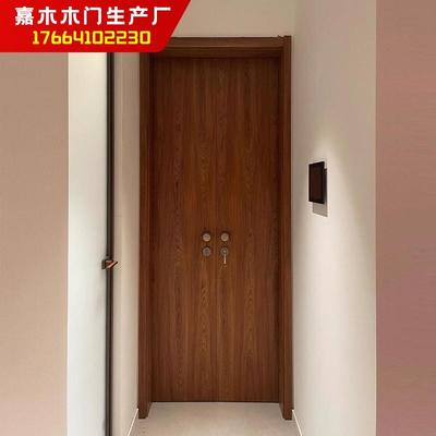 双开门小门洞房门卧室1米室内门中古网红平开门小户型极窄对开门