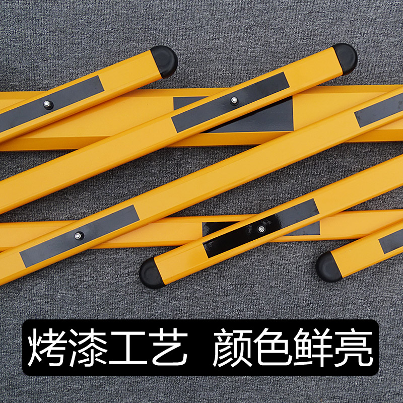 停车场栅栏式道闸杆铝合金两栏杆小区门卫升降杆拦车栅栏杆道闸门