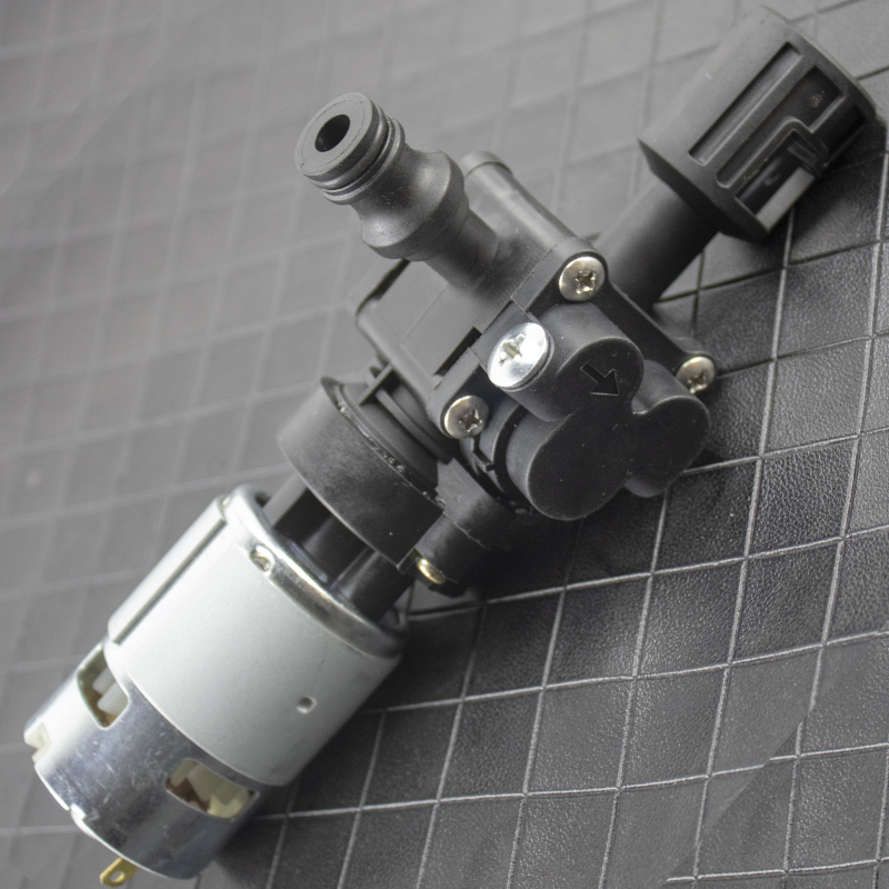 锂电洗车枪水泵配件自制DIY洗车神器高压柱塞泵浇花浇地抽水电机