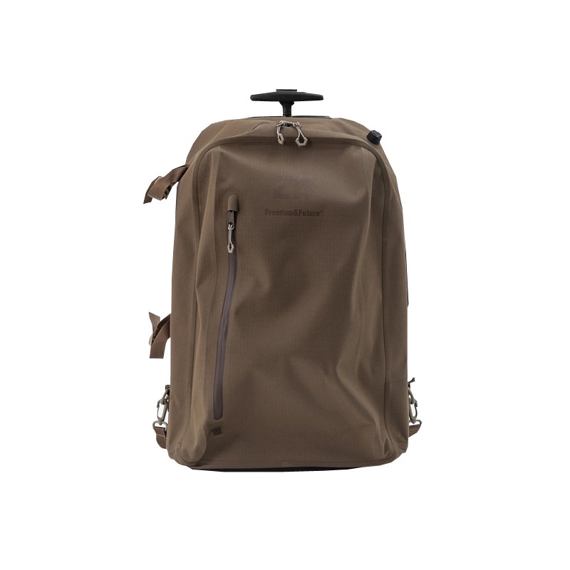 北欧设计师风 重工无缝工艺拉杆箱气密行李箱包 二合一功能双肩包