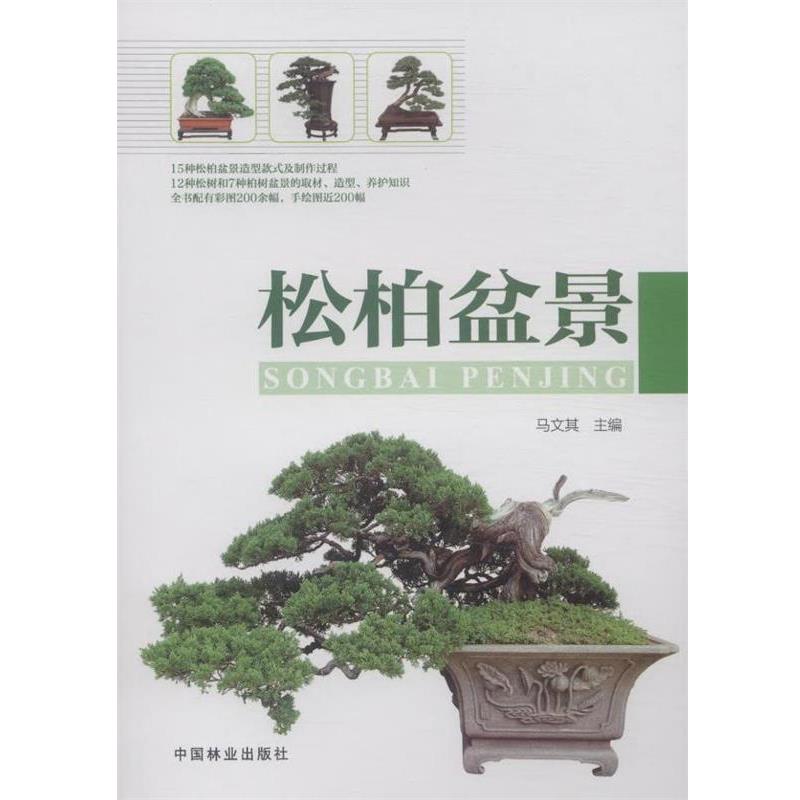 【正版书籍】 松柏盆景 马文其 著 中国林业出版社