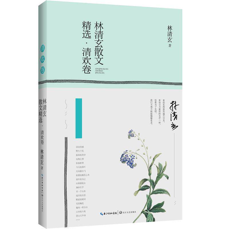 【正版书籍】 林清玄散文精选·清欢卷 林清玄 长江文艺出版社