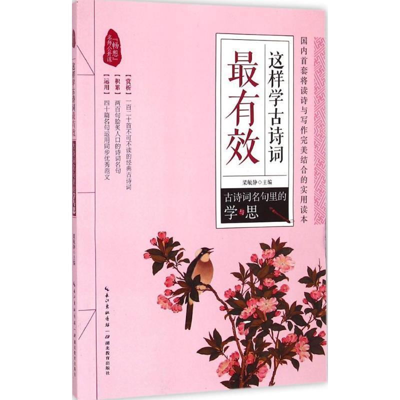 【正版书籍】 这样学古诗词2:古诗词名句里的学与思 梁敏静 编 湖北教育出版社