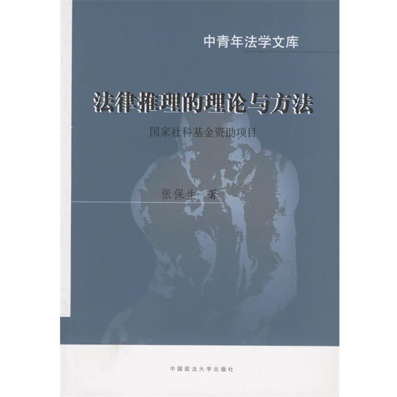 【正版书籍】 法律推理的理论与方法 张宝生 著 中国政法大学出版社