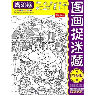 【正版书籍】 图画捉迷藏·高阶卷白金版 (美)保罗·查理 北京科学技术出版社