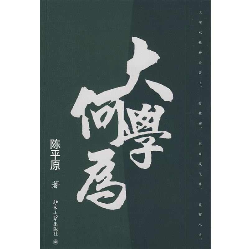 【正版书籍】 大学何为 陈平原 著 北京大学出版社