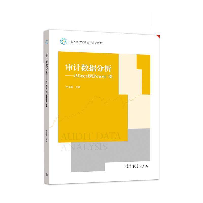 【正版书籍】 审计数据分析—从Excel到Power BI 牛艳芳 高等教育出版社