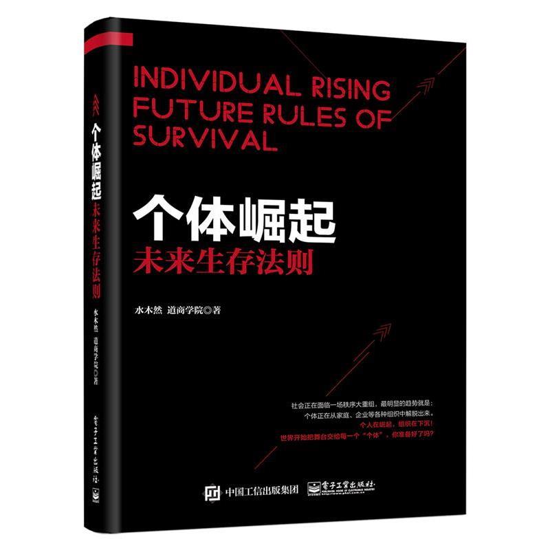 【正版书籍】 个体崛起:未来生存法则 水木然 电子工业出版社