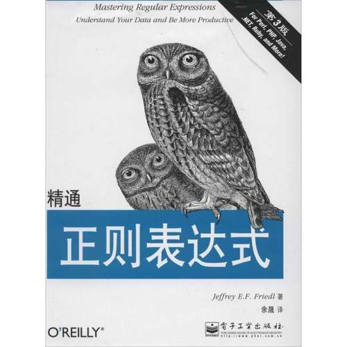 【正版书籍】 精通正则表达式 Jeffrey E.F.Friedl(杰佛瑞E.F.佛瑞德) 电子工业出版社