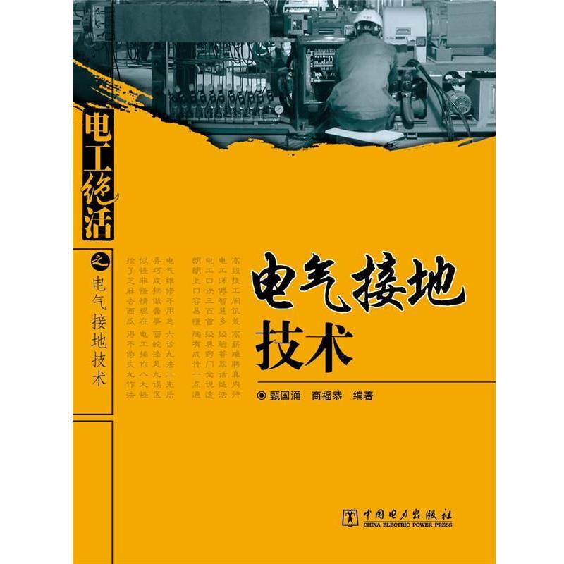 【正版书籍】 电工绝活 之 电气接地技术 甄国涌,商福恭　编著 中国电力出版社