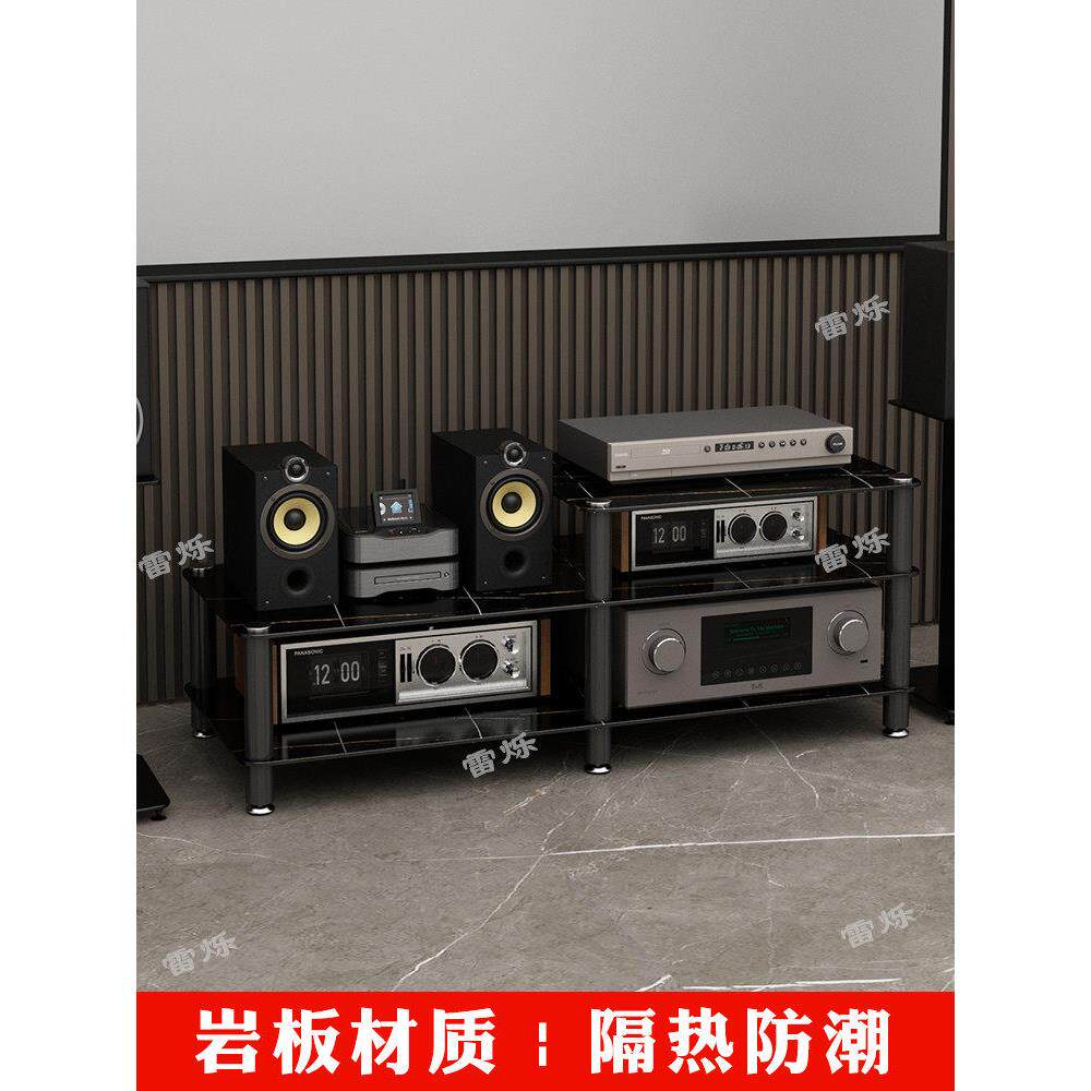 雷烁经典功放柜影音设备柜音响支架落地音响专用柜功放放置架