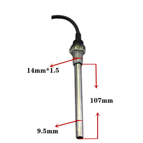 单缸柴油机机油加热器预热器220v发热管油底壳电热管加热棒包邮