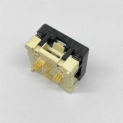 QFN4004测试座 04间距老化座 IC SOCKET QFN40 5*5芯片烧录座