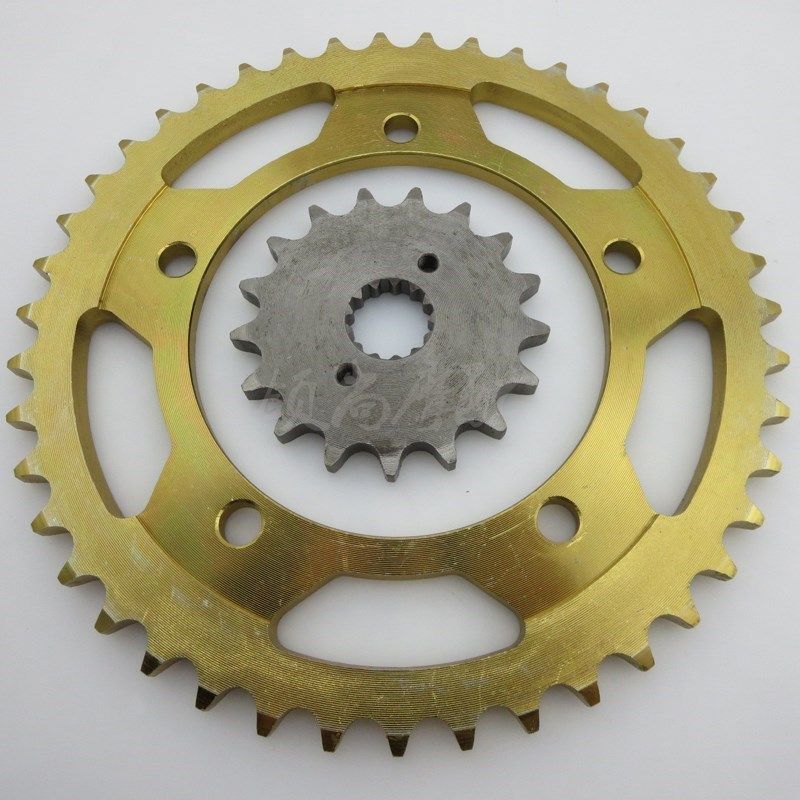 适用于铃木GSXR1000 0108年KB1 K3 K5 K7大R大小牙盘炼轮齿轮炼