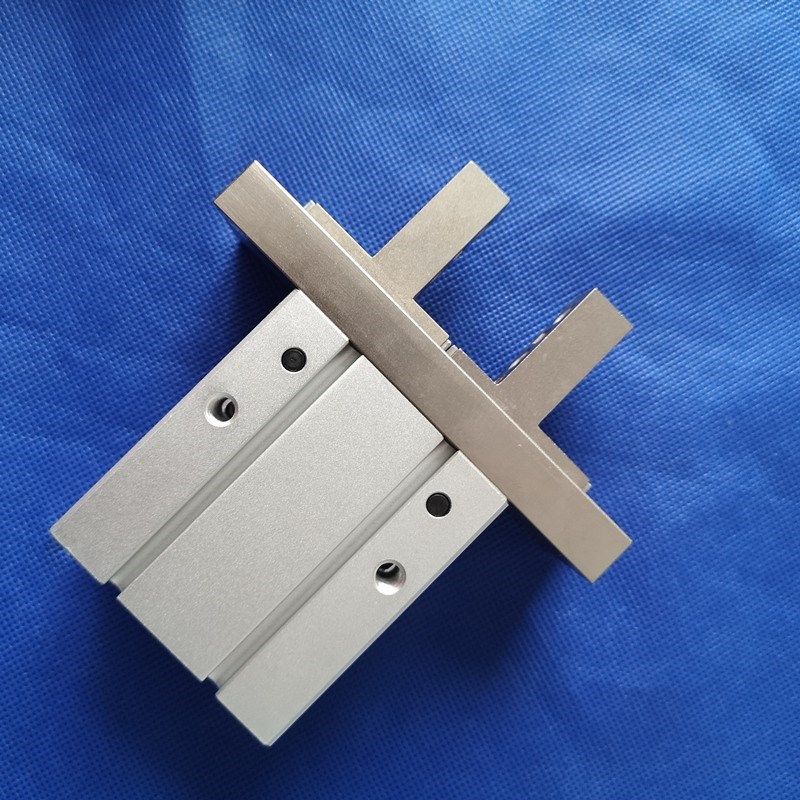 窄型气动手指气缸MHZ210/1u6/20/25/32/40DN/DN/6DN平行开闭型