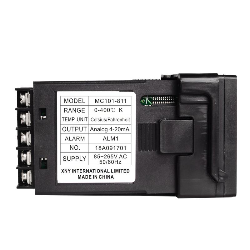 。智能PID温度控制器4-20mA 0-20mA电M流模拟量变送输出短壳温控