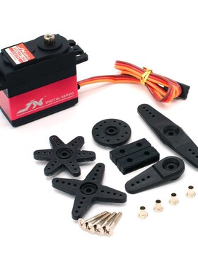 极限PDI-6221MG 金属齿舵机三角度20KG扭矩攀爬车机器人1/10舵机