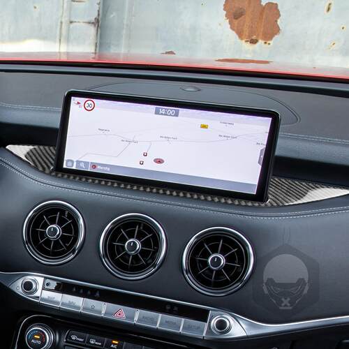 适用于起亚Stinger19-23整套碳纤维内饰车窗升降按钮排挡面板装饰