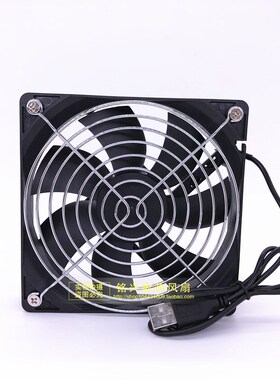 BOSSTOP 5V风扇 8CM 12CM USB风扇 机箱 路由器 机顶盒散热风扇