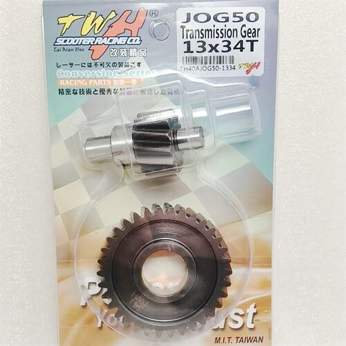 台湾TWH JOG50 JOG90 改装尾牙加速齿轮1334T 1432T 15x31T