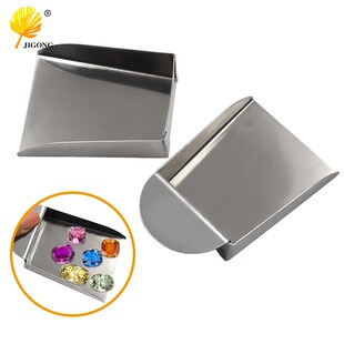 不锈钢宝石铲 小号带耳无耳铲 珠宝水钻宝石首饰金银粉末小铲子