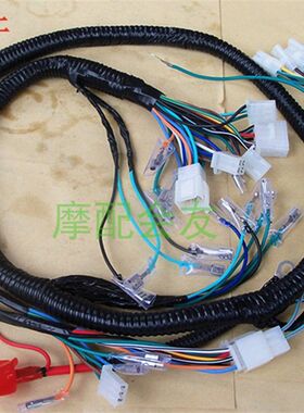 摩托车线路CBT125仿CM125春兰豹单缸双排线束主电缆总成