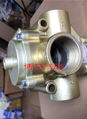 气控截止阀K23JK-40W 32W二位三通气控阀1.5寸DN40 1.2寸