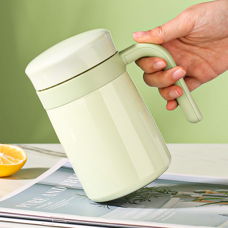 保温杯女士颜值大容量档精致水杯2023新款杯子生咖啡泡茶杯