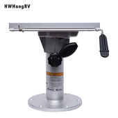 船用座椅手动支撑腿房车轮船游艇座椅升降底座支架可左右移动支撑