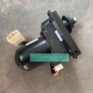 新源劲工轮胎式 挖掘机配件轮挖机械C75W雨刮电机总成雨刷水器臂片