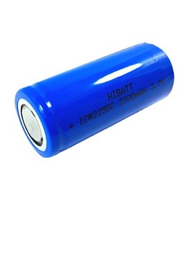 ICR22500 2300MAH 手电筒锂电池 加镍片 尖头18500 18350 14500