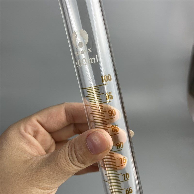 玻璃仪器罗兹哥特里抽脂瓶100ml实验室玻璃抽脂瓶耐高温带泄压孔